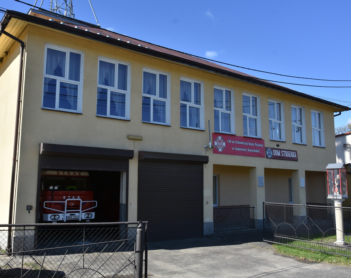 Budynek Straży Pożarnej.