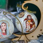 Kiermasz Świąteczny Brzozów 2021, bańki świąteczne