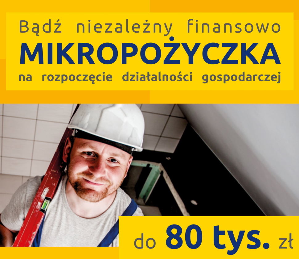 Mikropożyczka do 80 tysięcy złotych