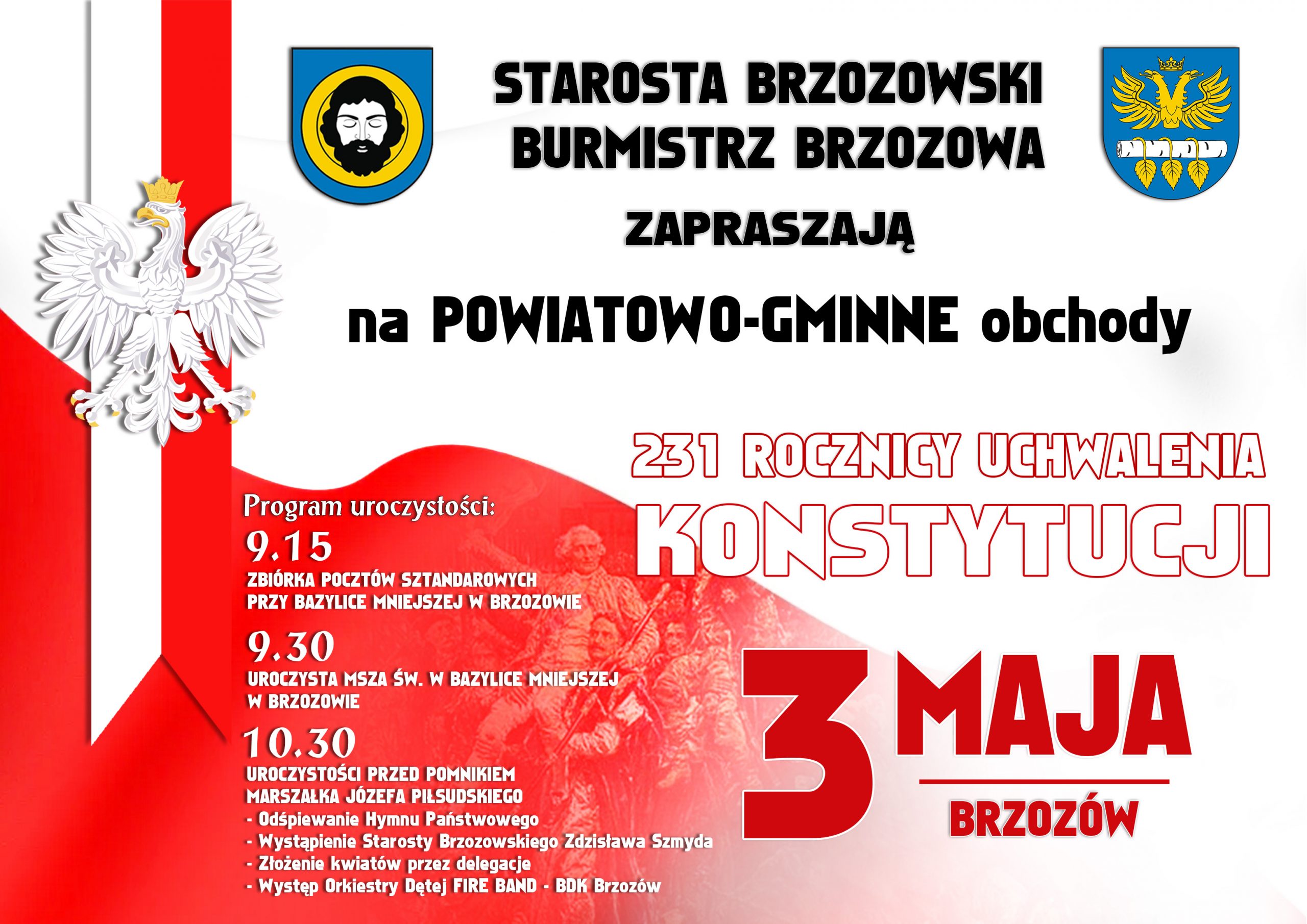 Obchody 231. rocznicy uchwalenia Konstytucji 3 Maja