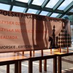 Daner i rolap na tle okien.